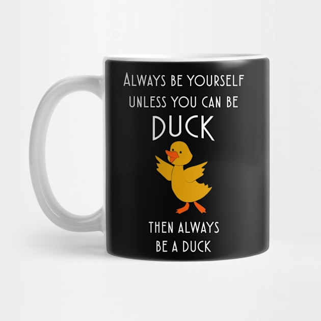 Duck Lover Quote by TheBestHumorApparel